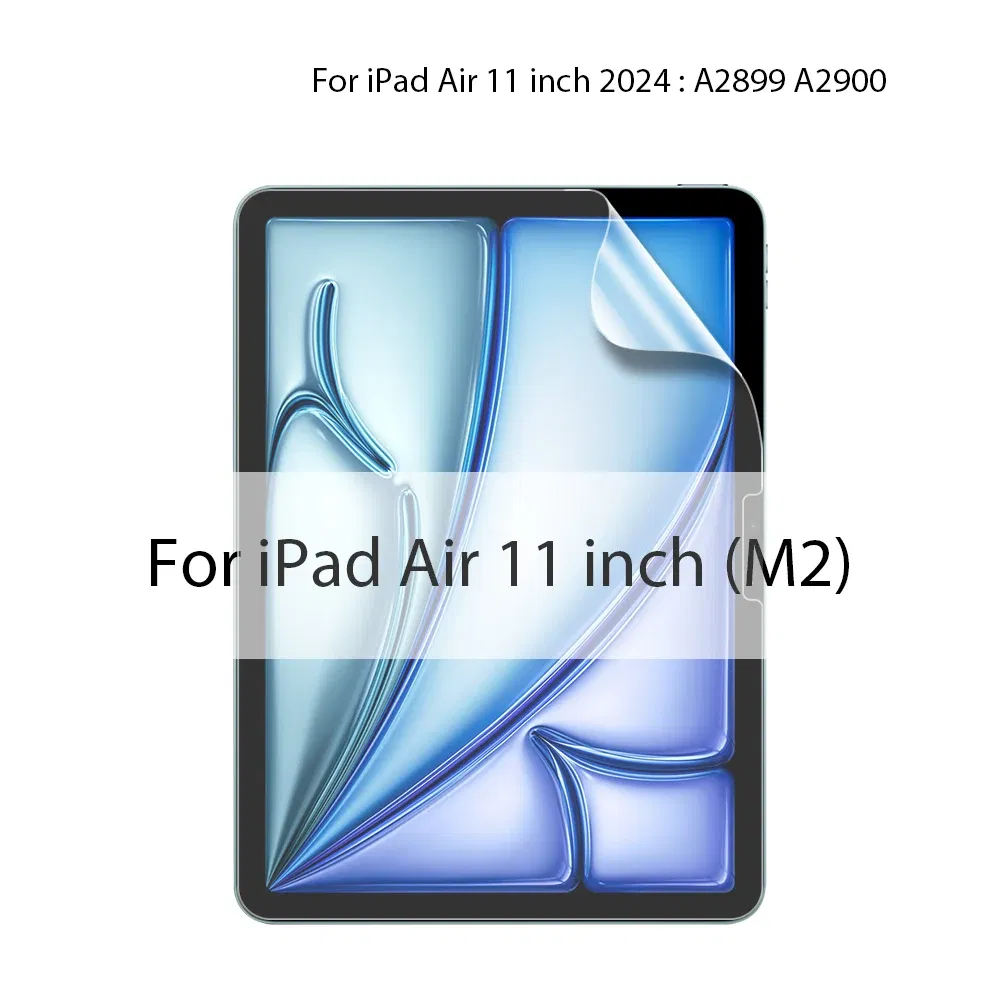 Color: Silver - Like Paper Film For iPad Pro 13 11 12.9 6th M4 M2 10 9 9th 10th Generation 10.9 Air 5 4 3 Mini 6 10.2 Screen Protector Paperfeel