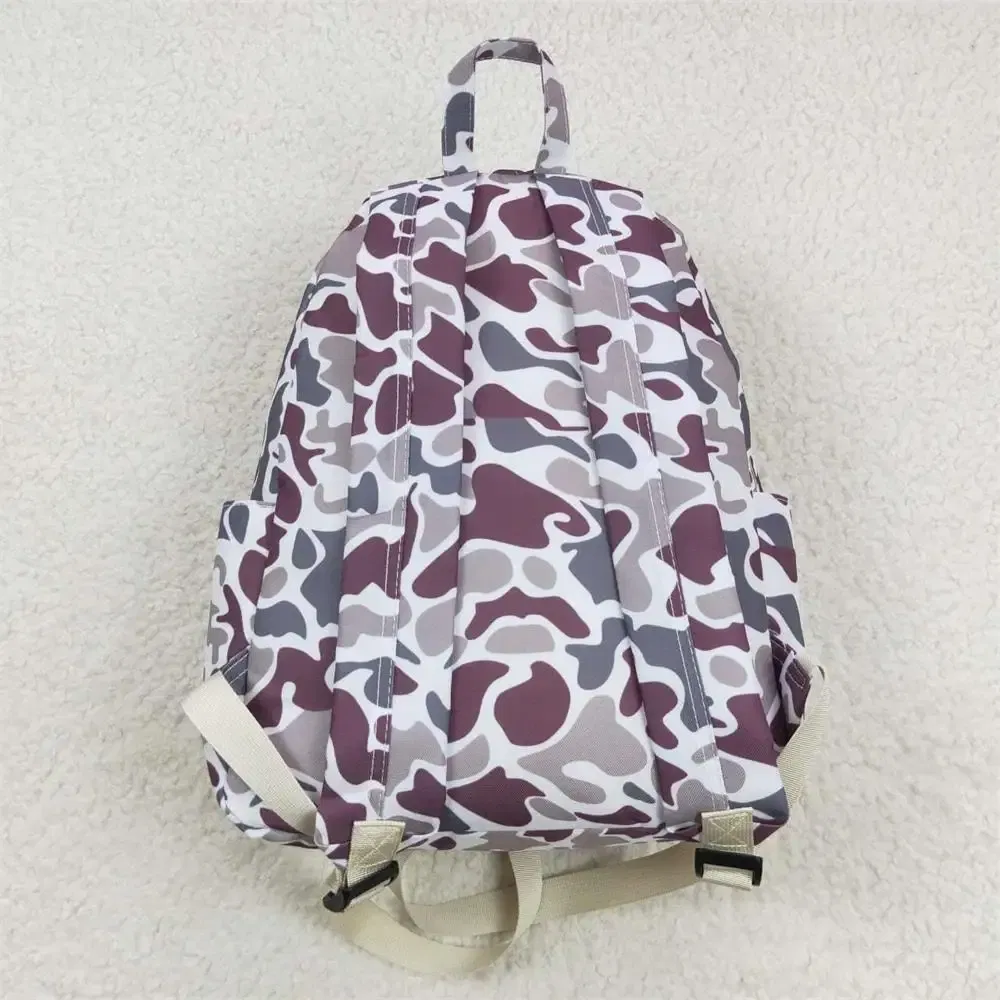 Color: Colorful - Wholesale Baby Boy Boy Girl Backpack Camo Daypack Toddler Children Outdoor Portable Kids School Bag