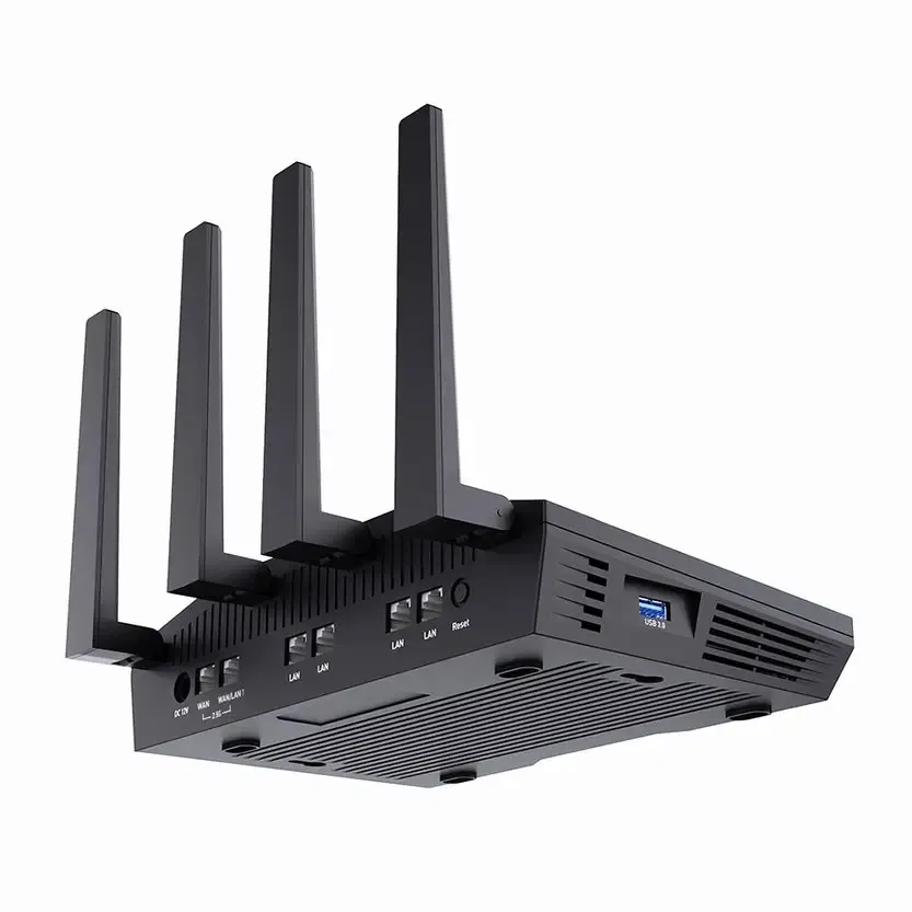Color: black, Ships From: CHINA - Top Flint 2 GL-MT6000 home and office router, 8-Stream Wi-Fi 6 technology,OpenWrt,2.5G Ethernet ports,Parental control