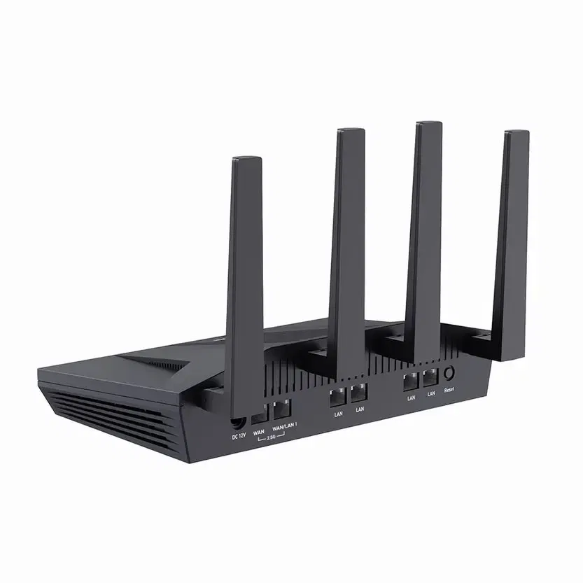 Color: black, Ships From: CHINA - Top Flint 2 GL-MT6000 home and office router, 8-Stream Wi-Fi 6 technology,OpenWrt,2.5G Ethernet ports,Parental control