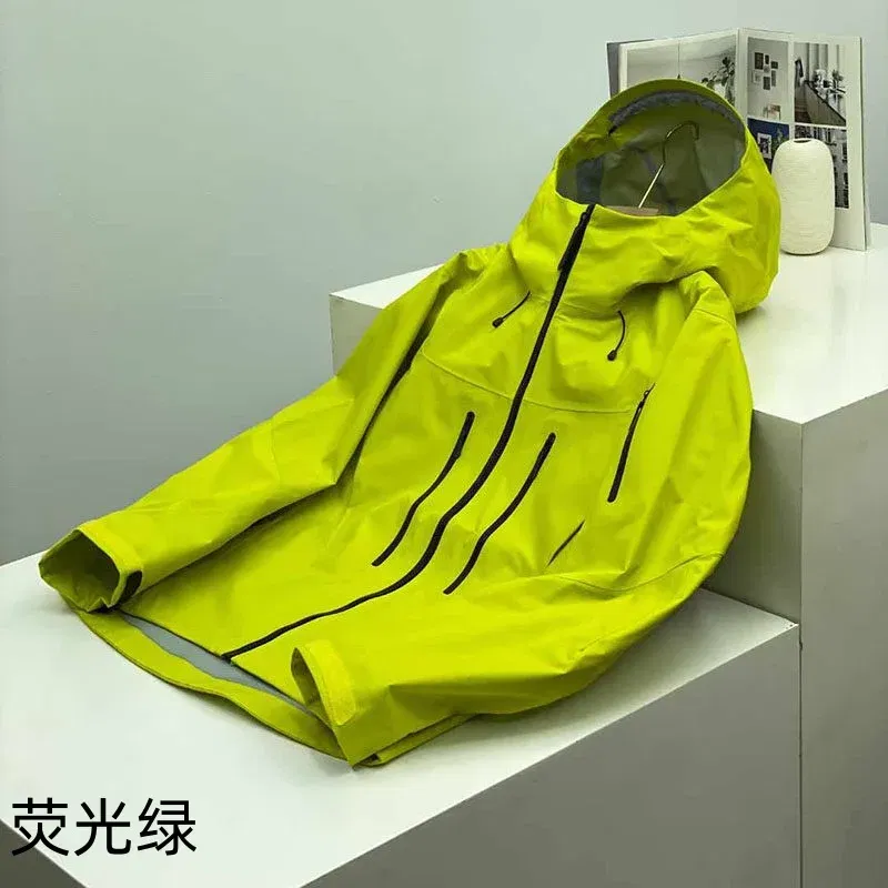 Color: MULTI, Size: S - ARC Outdoor Men's and Women's, Sports, Fishing, Mountaineering, Travel, Fashion, Camping, Leisure, Multicolor Hardshell Jacket