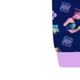 Color: black, Size: 8cm - 2pcs Movie K-pops Demons Hunters Kawaii Pajamas Set Girl Cosplay Nightwears Anime Long Sleeve tops+Pants Fans Halloween Gift