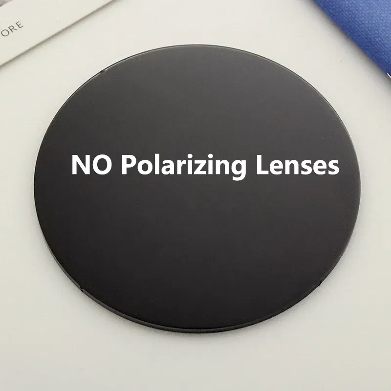 Lenses Color: Khaki, Lens Index: 1.74 - Aspherical Non-polarized Sunglasses Lens 1.56/1.61/1.67 Anti-blue Light CR39 Resin HD Driving Prescription Lens Man Woman 1 Pair