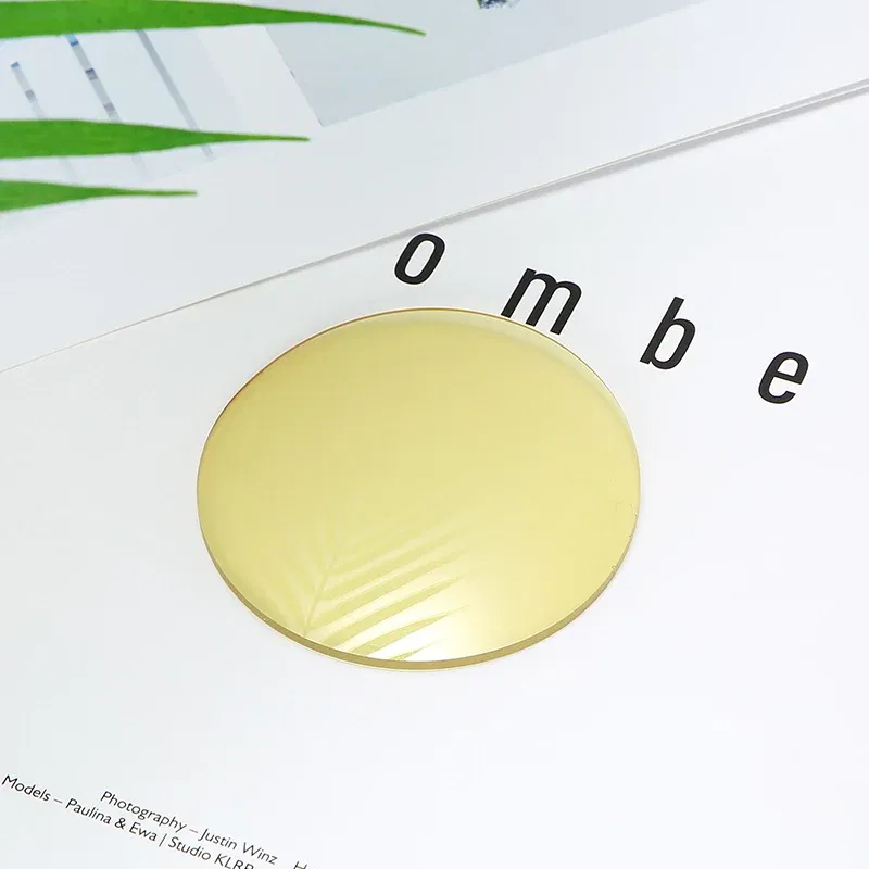 Lenses Color: Khaki, Lens Index: 1.74 - Aspherical Non-polarized Sunglasses Lens 1.56/1.61/1.67 Anti-blue Light CR39 Resin HD Driving Prescription Lens Man Woman 1 Pair