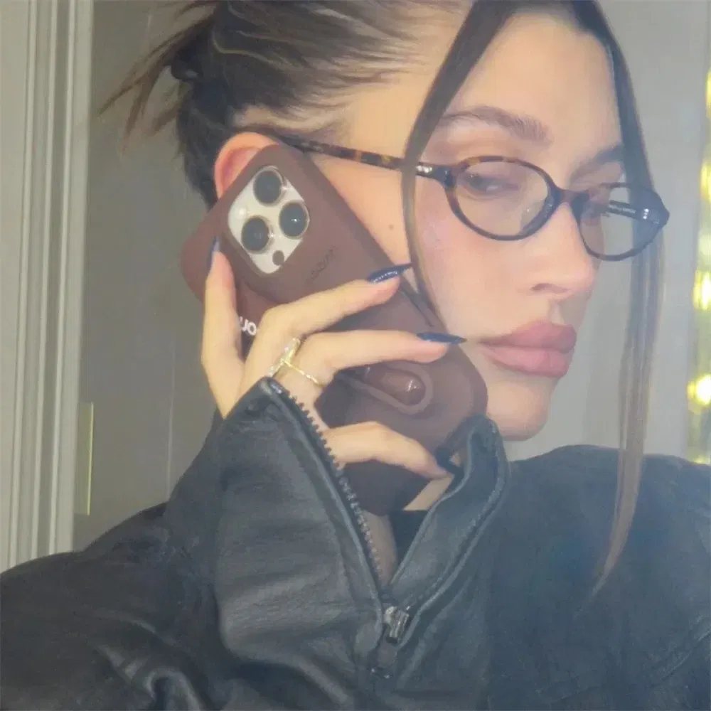 Color: SKY BLUE, Compatible-Phone Models: For iPhone 11 - New Rhode Lipstick Soft Silicone Phone Case for iPhone 16 15 14 13 12 11 Pro Max Plus Portable Lip Gloss Holder Cover with Box