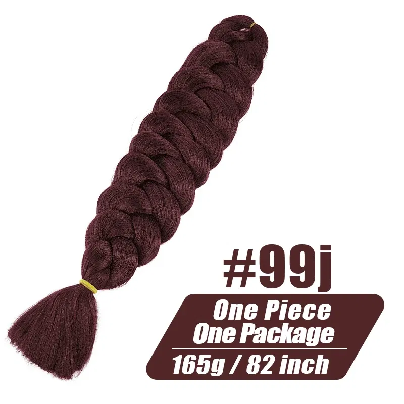 Color: #35, Stretched Length: 32inches, Ships From: CHINA, Bulk Buy: 3Pcs/Lot - Synthetic Braiding Hair Wholesale 82Inch 165g Ombre Braiding Hair Packs Jumbo Braid Hair For Women DIY Hairstyle Blue Grey