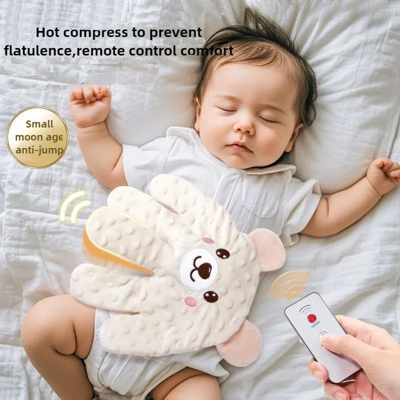 Color: Yellow - Newborn Baby Sleep Aid Palm Pillow Baby Soothing Palm Baby Sleep Aid Baby Calming Sleep Remote Control Toddler Palm Pillow