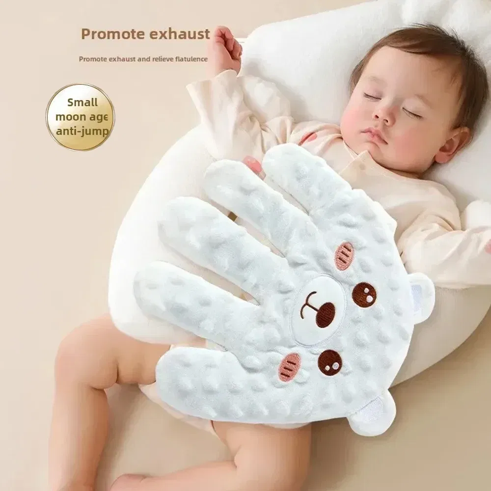 Color: Yellow - Newborn Baby Sleep Aid Palm Pillow Baby Soothing Palm Baby Sleep Aid Baby Calming Sleep Remote Control Toddler Palm Pillow