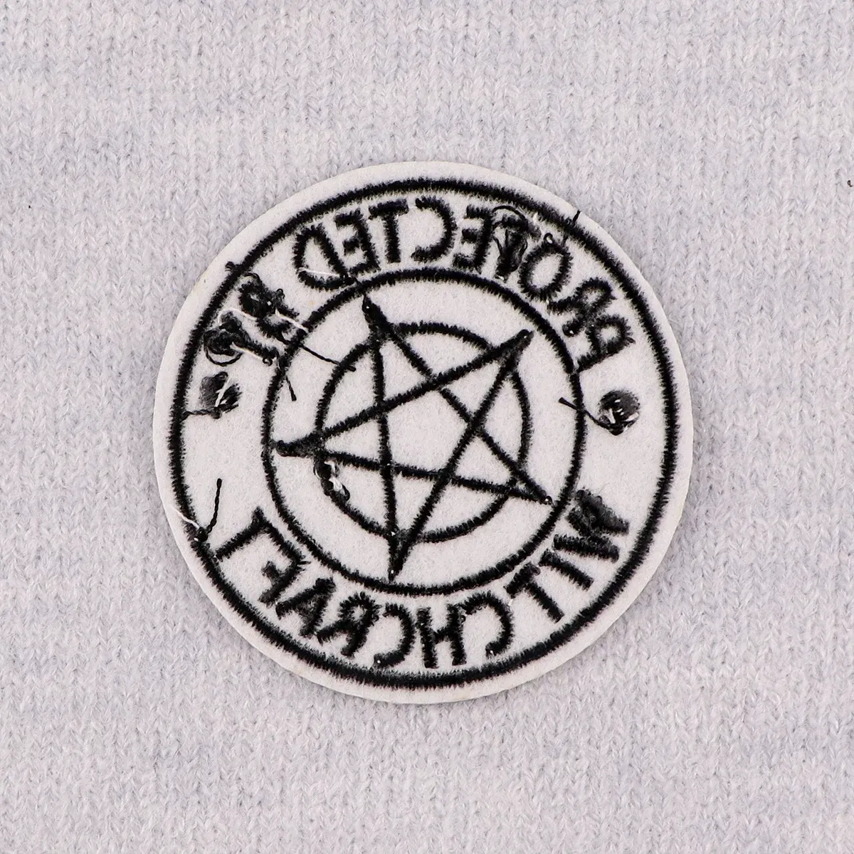 Witch Embroidery Patch Halloween Iron On Patches For Clothing Tarot Thermoadhesive Patches On Clothes DIY Sew Badges