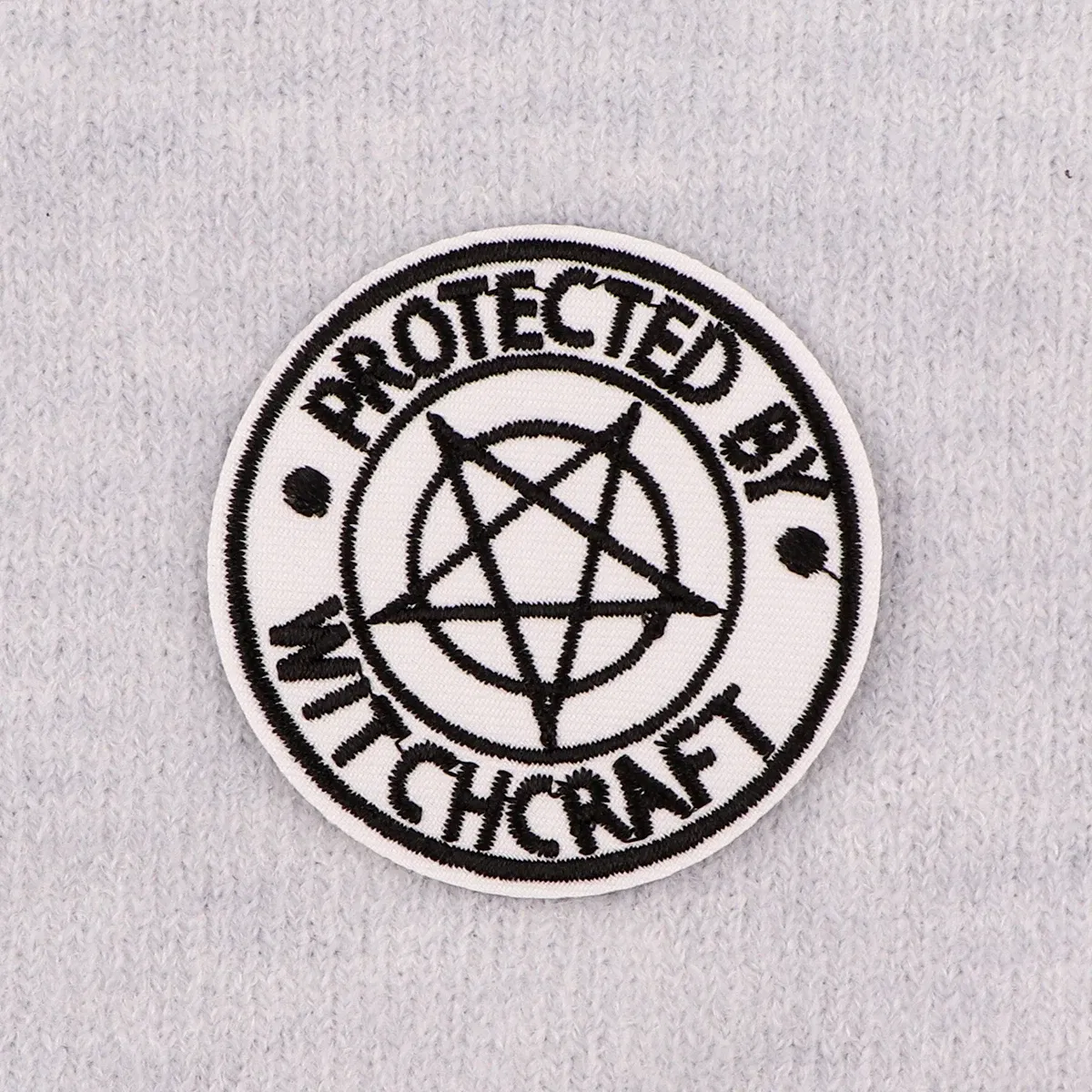 Witch Embroidery Patch Halloween Iron On Patches For Clothing Tarot Thermoadhesive Patches On Clothes DIY Sew Badges