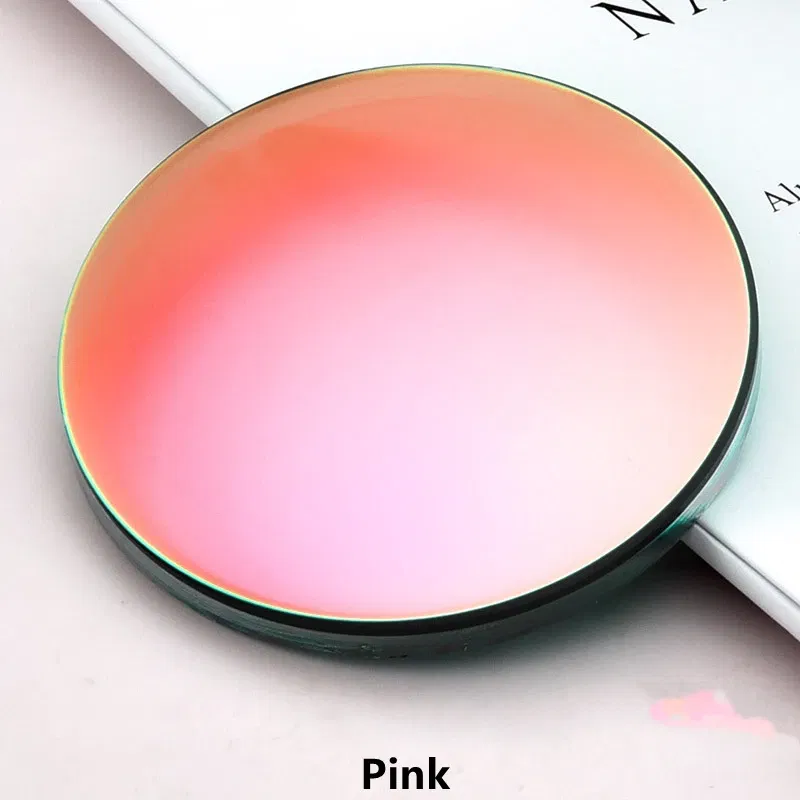 Lenses Color: Silver, Lens Index: 1.67 - YIMARUILI 1.49 1.56 1.61 1.67 Polarized Lens Sunglasses Lens UV400 Optical Prescription CR-39 Resin Colorful Mirror Lens 1 Pair
