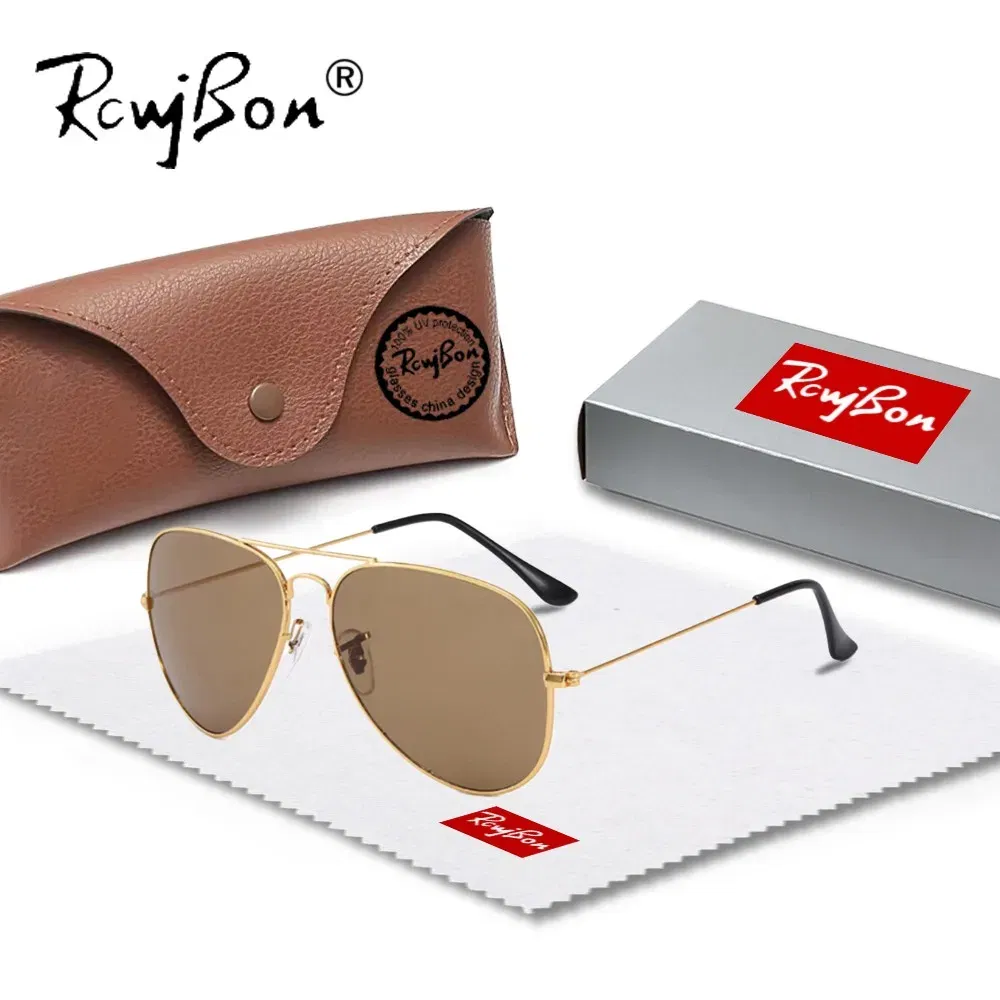 Lenses Color: green, Frame Color: Red - Classic Retro Pilot Polarized Sunglasses Men Luxury Metal Black Aviation Sun Glasses Male Fashion Driving Vacation Shades UV400