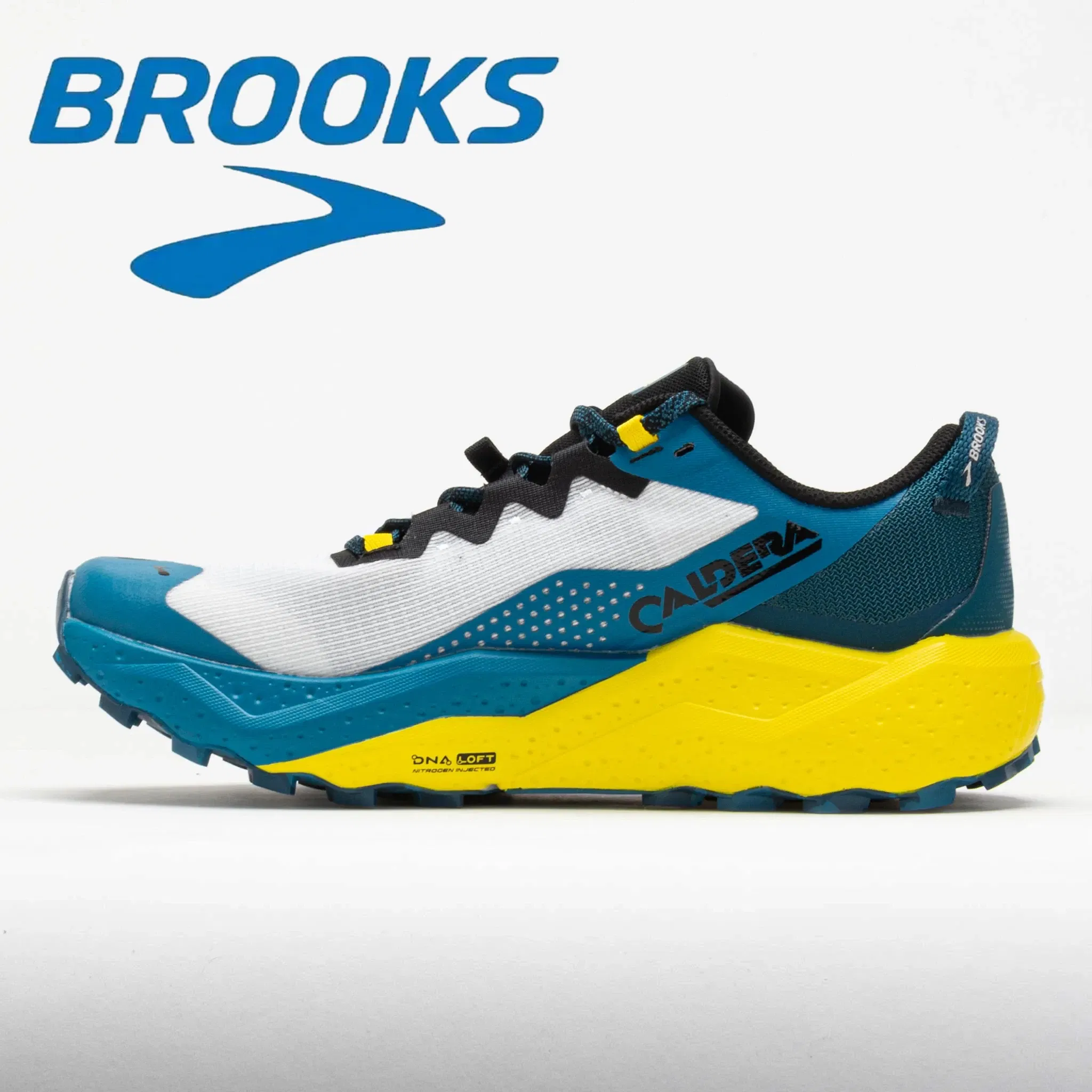 Color: black, Shoe Size: 44.5 - Brooks Men?™s Casual Sneakers Caldera 8 Ultra Trail Running Shoes Breathable Cushioned Long-term Training Sports Jogging Shoes