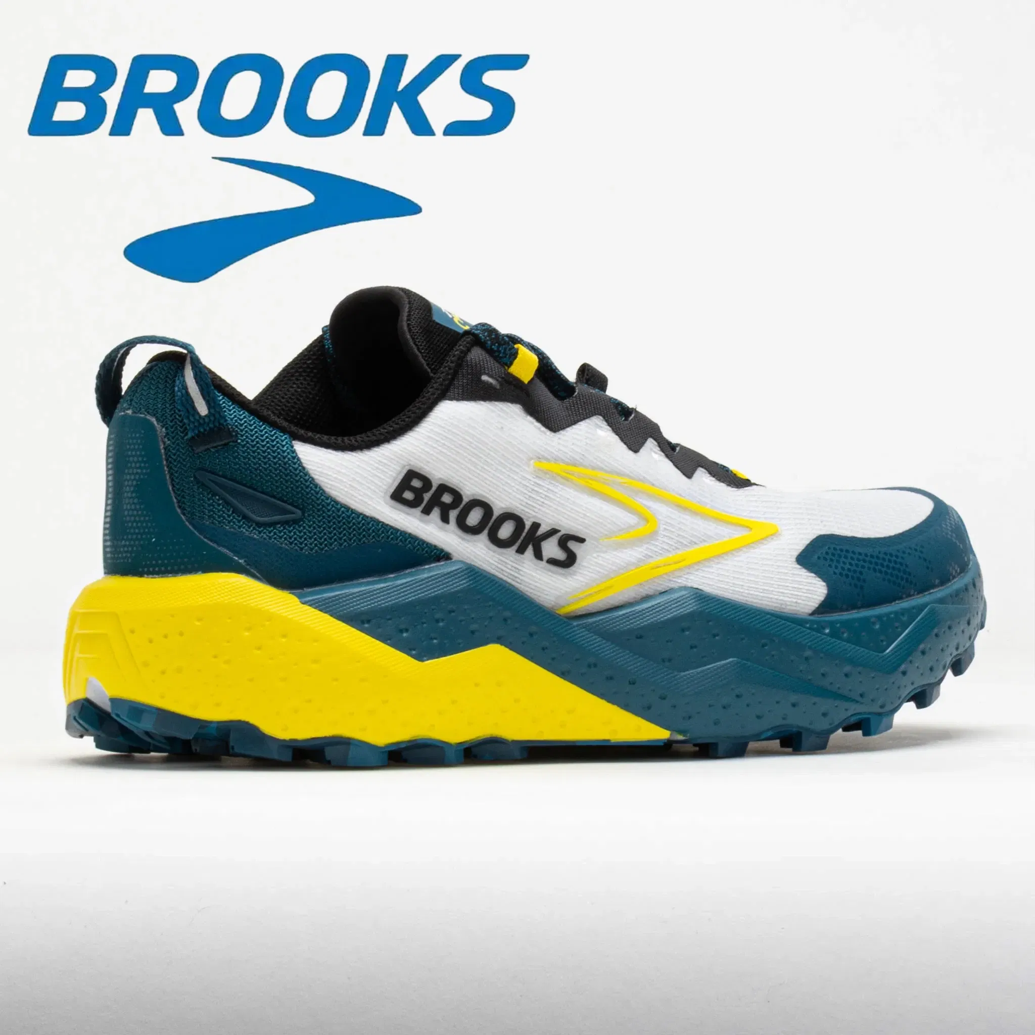 Color: black, Shoe Size: 44.5 - Brooks Men?™s Casual Sneakers Caldera 8 Ultra Trail Running Shoes Breathable Cushioned Long-term Training Sports Jogging Shoes