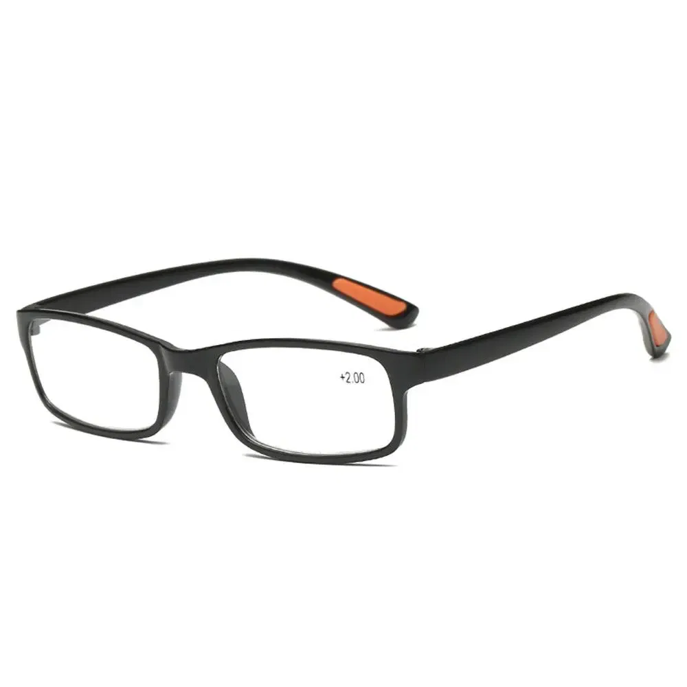 Frame Color: Pinkish Grey, Eye Prescription: +150 - Reading Glasses Men Fashion Sports Anti-blue Light Blocking Reading Eyewear Grey Red TR90 Frame Presbyopia Eyeglasses