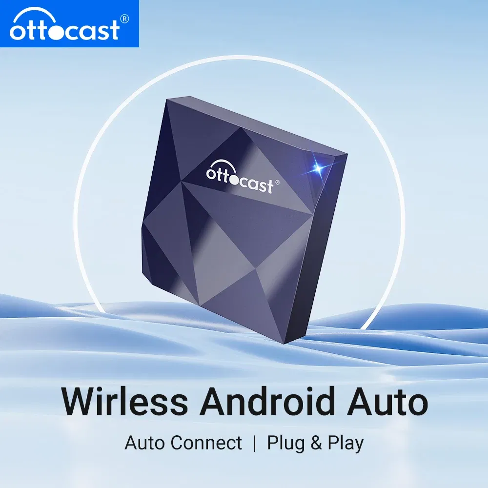 Ships From: CHINA - OTTOCAST A2AIR Wireless Android Auto Dongle For Original Factory Wired Android Auto Car