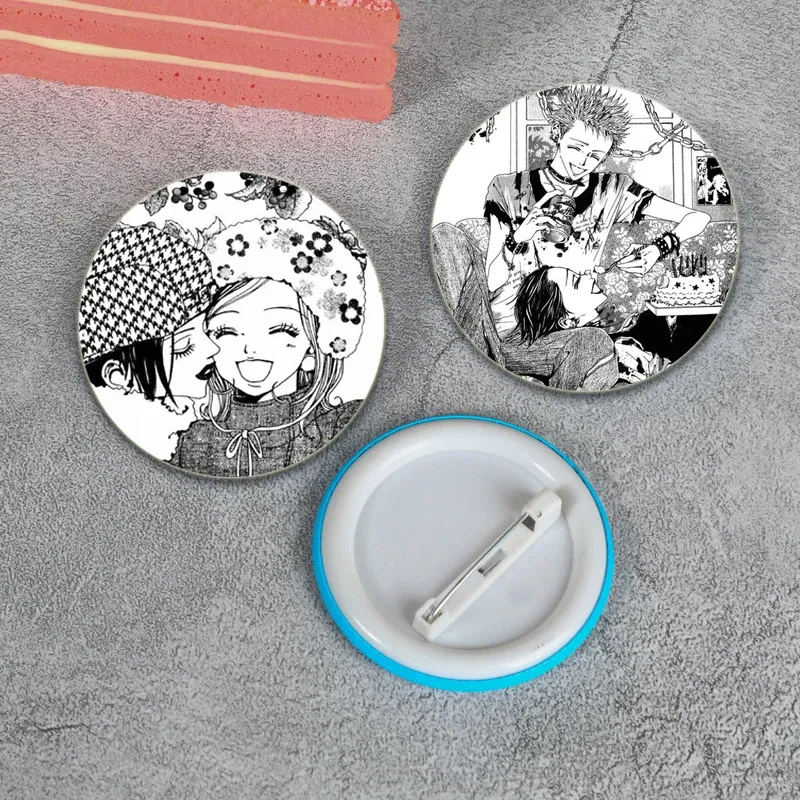 Anime Cartoon Figure Nana Brooches Cosplay Exquisit Badge for Collar Backpack Hat Accessory Handmade Enamel Pin