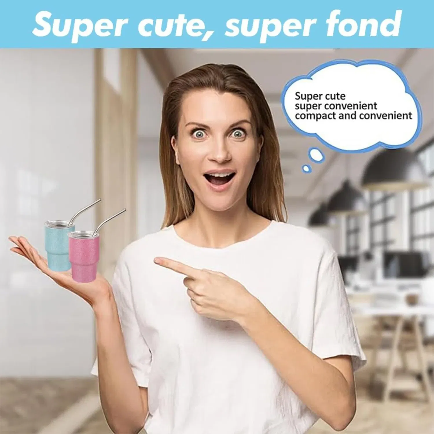 Color: green, Ships From: CHINA - Set Of 3 3oz Mini Tumbler Shot Glass With Straw and Lid, Stainless Steel Sublimation Mini Shot Glass Tumblers for for Espresso C