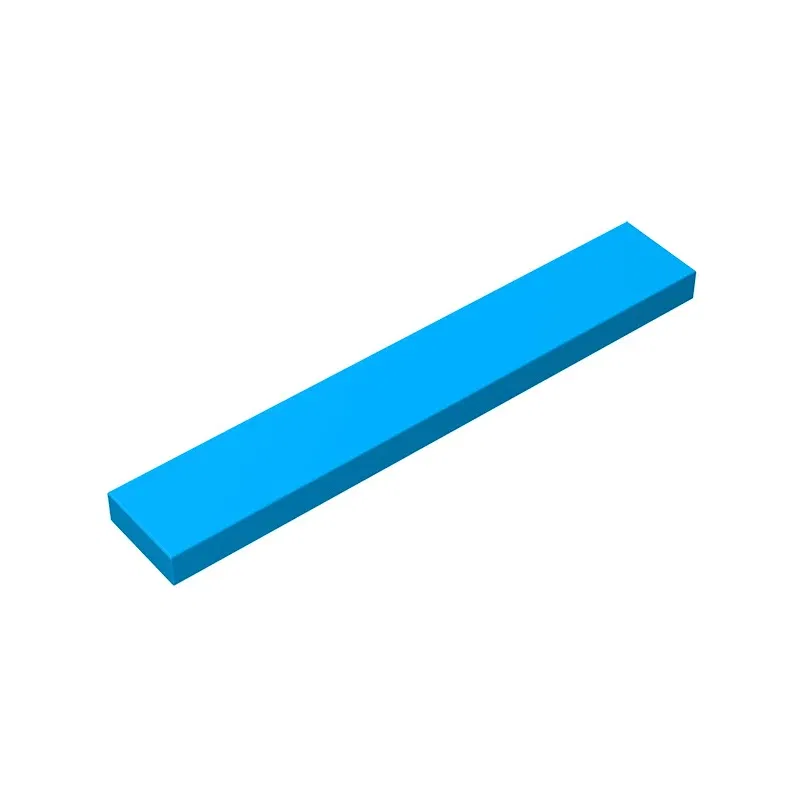 Color: GRAY - Gobricks GDS-564 Tile 1 x 6 compatible with lego 6636 pieces of children's toys Building Blocks Technical