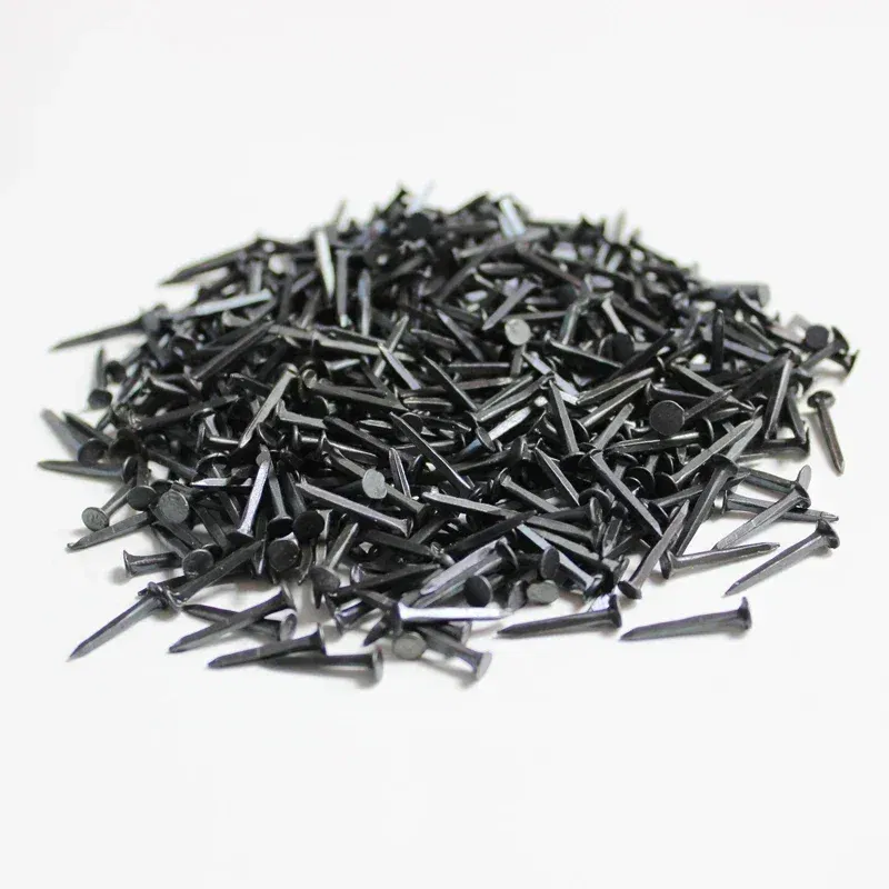 Length: 80mm - 100pcs Shoe Tacks/Nails 10-25mm Square Shank 1.1mm dia. For Lasting, Repairs. Tiny. Small
