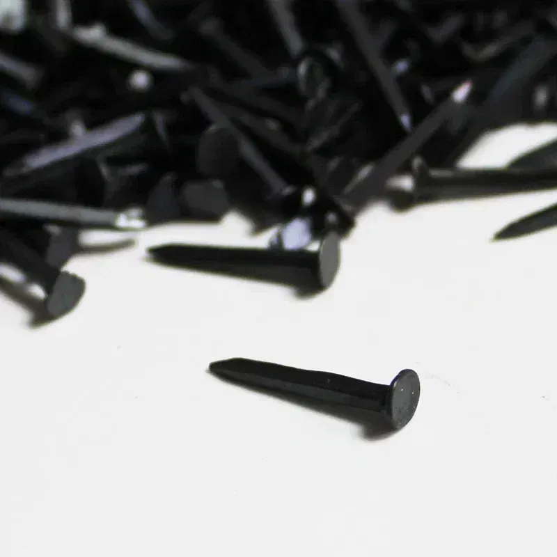 Length: 80mm - 100pcs Shoe Tacks/Nails 10-25mm Square Shank 1.1mm dia. For Lasting, Repairs. Tiny. Small