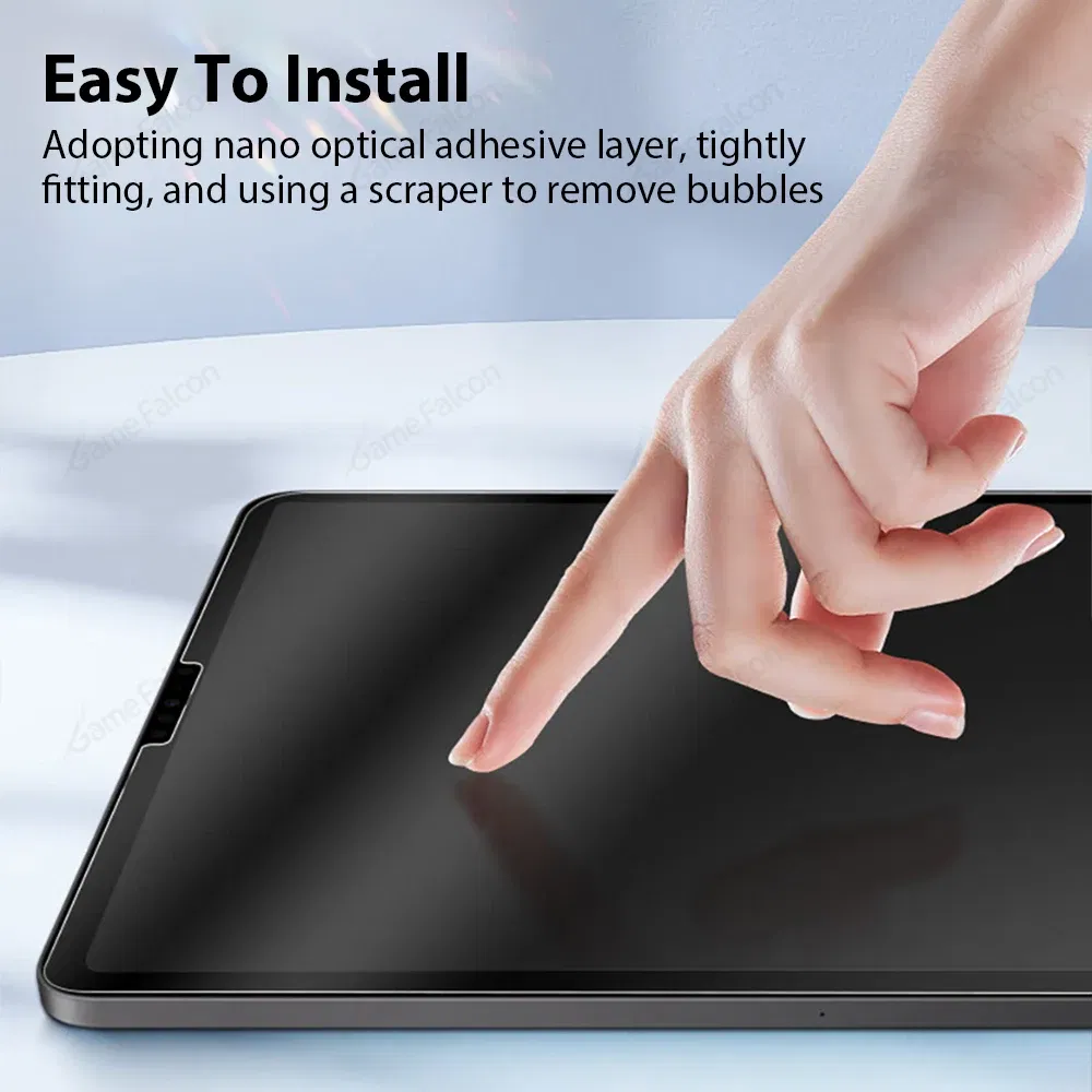 Color: black - Like Paper Film For iPad Pro 13 11 12.9 6th M4 M2 10 9 9th 10th Generation 10.9 Air 5 4 3 Mini 6 10.2 Screen Protector Paperfeel