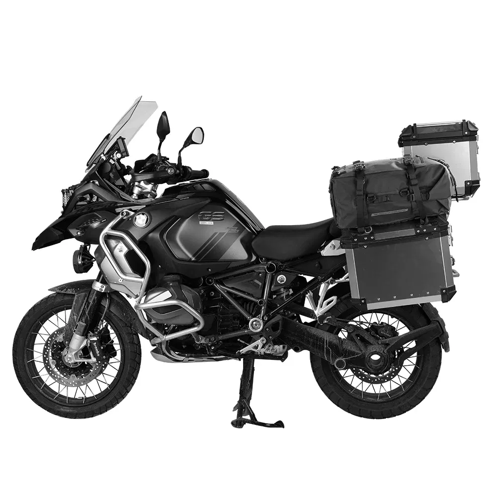 Color: WHITE, Ships From: CHINA - Rhinowalk Motorcycle Box Top Pannier Bag 8L-30L Waterproof Luggage Motor Side Case Top Saddle Rear Seat Bag Storage Trunk 1PC