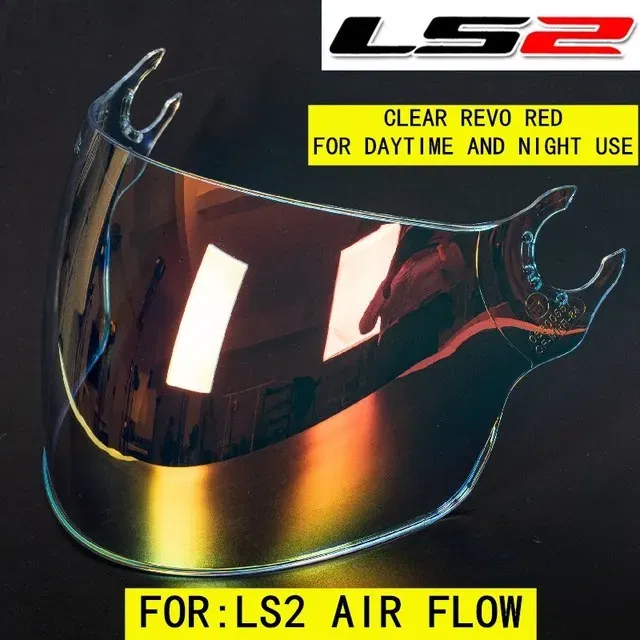Color: Gold - LS2 AIRFLOW helmet wind shield LS2 OF 562 helmet visor replacement parts