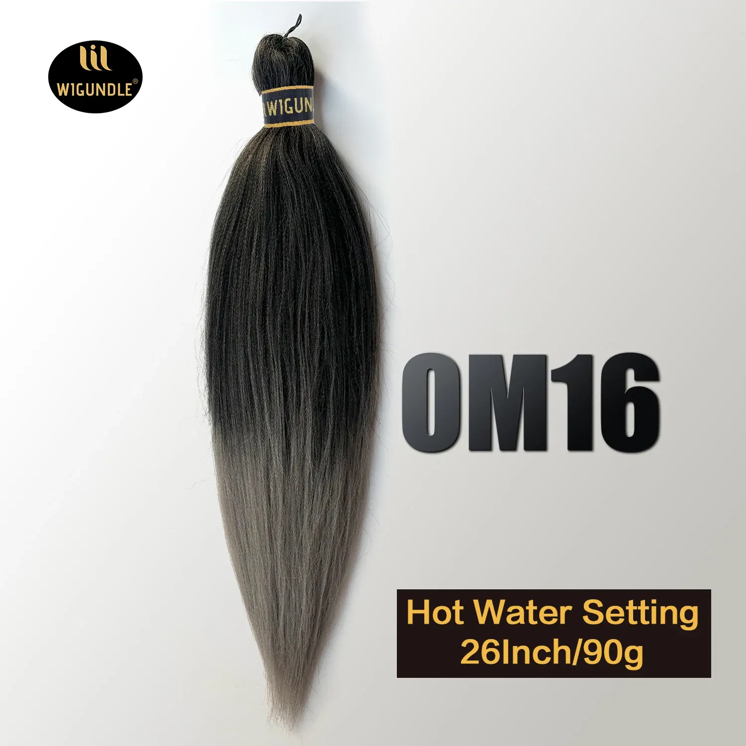 Color: #2, Stretched Length: 26inches, Bulk Buy: 3Pcs/Lot - Kanekalon 26inch Hot Water Set Pre Stretched Jumbo Braiding Hair Box Twist Braids Synthetic Hair Extensions For Women Soft Yaki