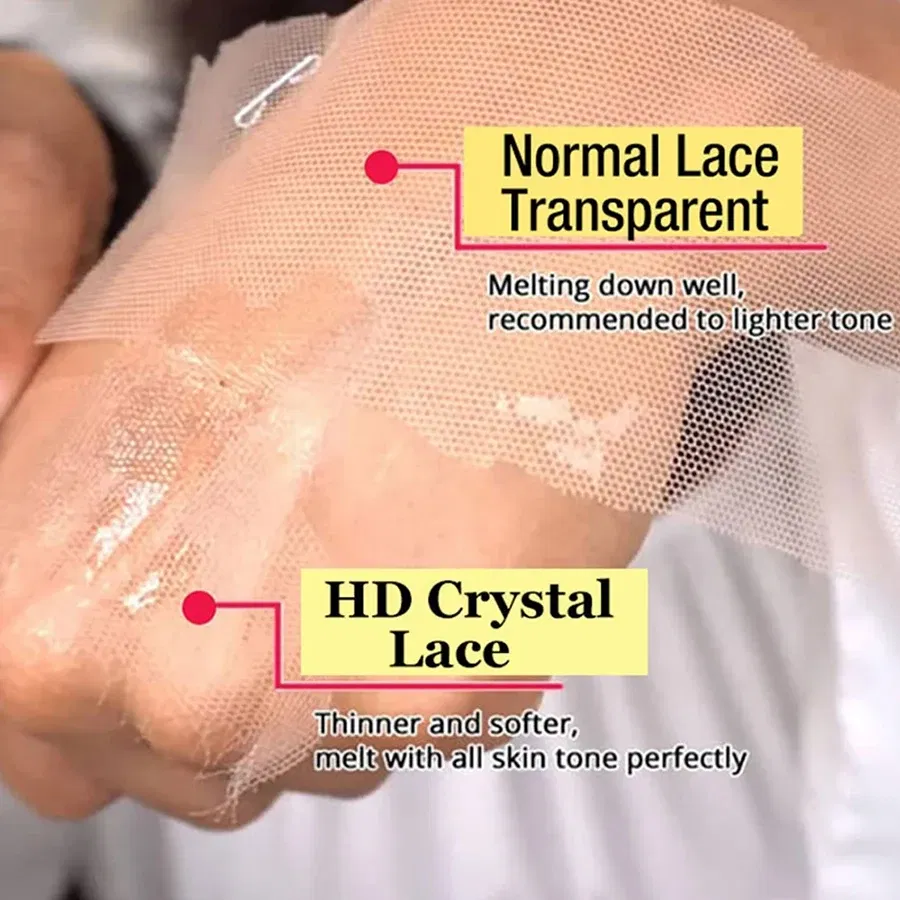 Color: Yellow, Material Grade: Remy Hair, Stretched Length: 16inches - Eva 5x5 Hd Lace Closure Straight 13x4 Lace Frontal Closure Hand Tied Human Hair Closures Free Part Hd Lace Closure Pre Plucked