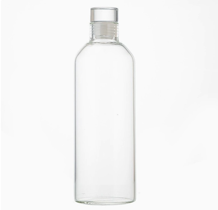 Small Glass Milk Bottles with Lids