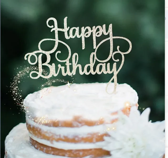 Birthday Cake Letters