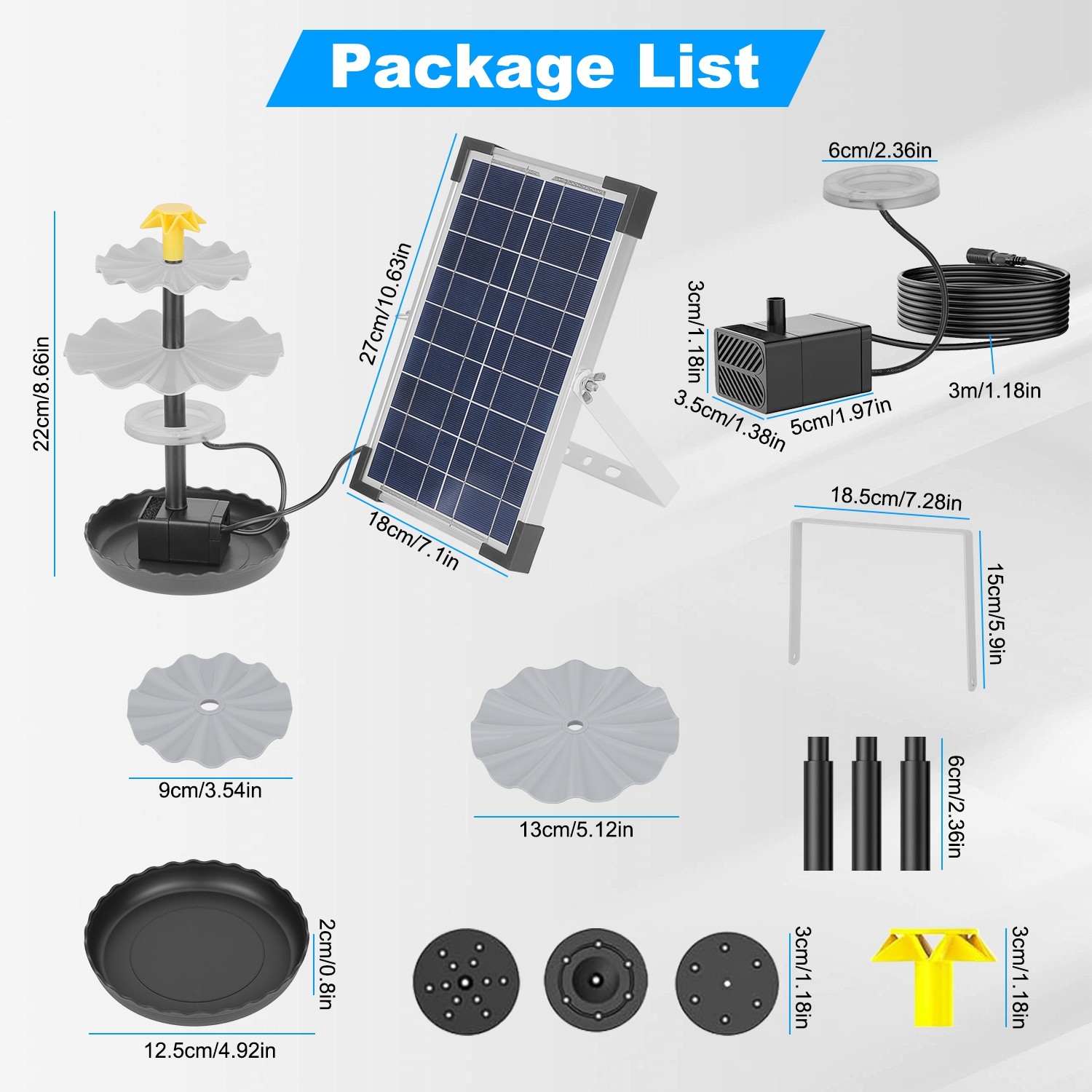 Solar Powered Water Feature NZ