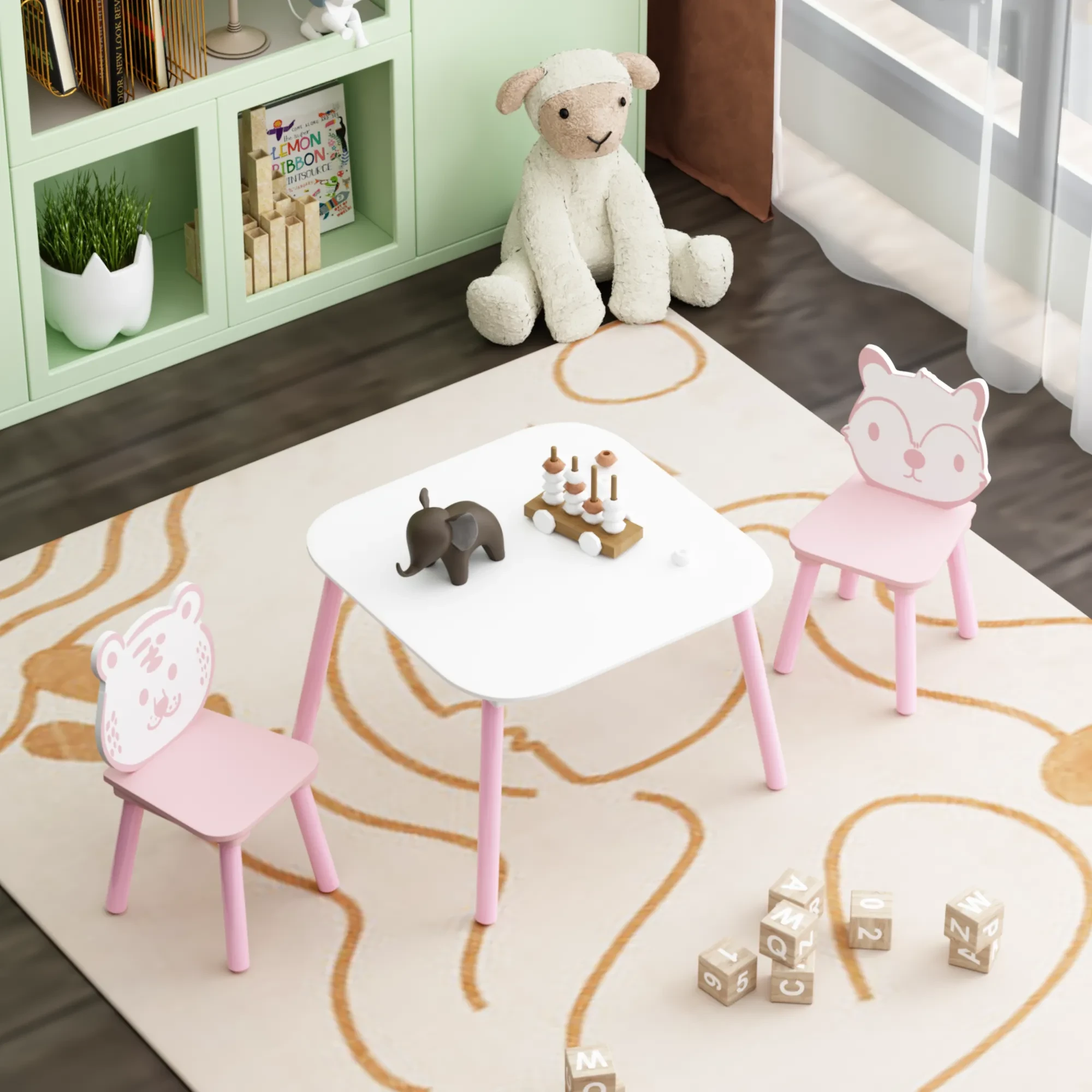Kids Desk and Chair Set