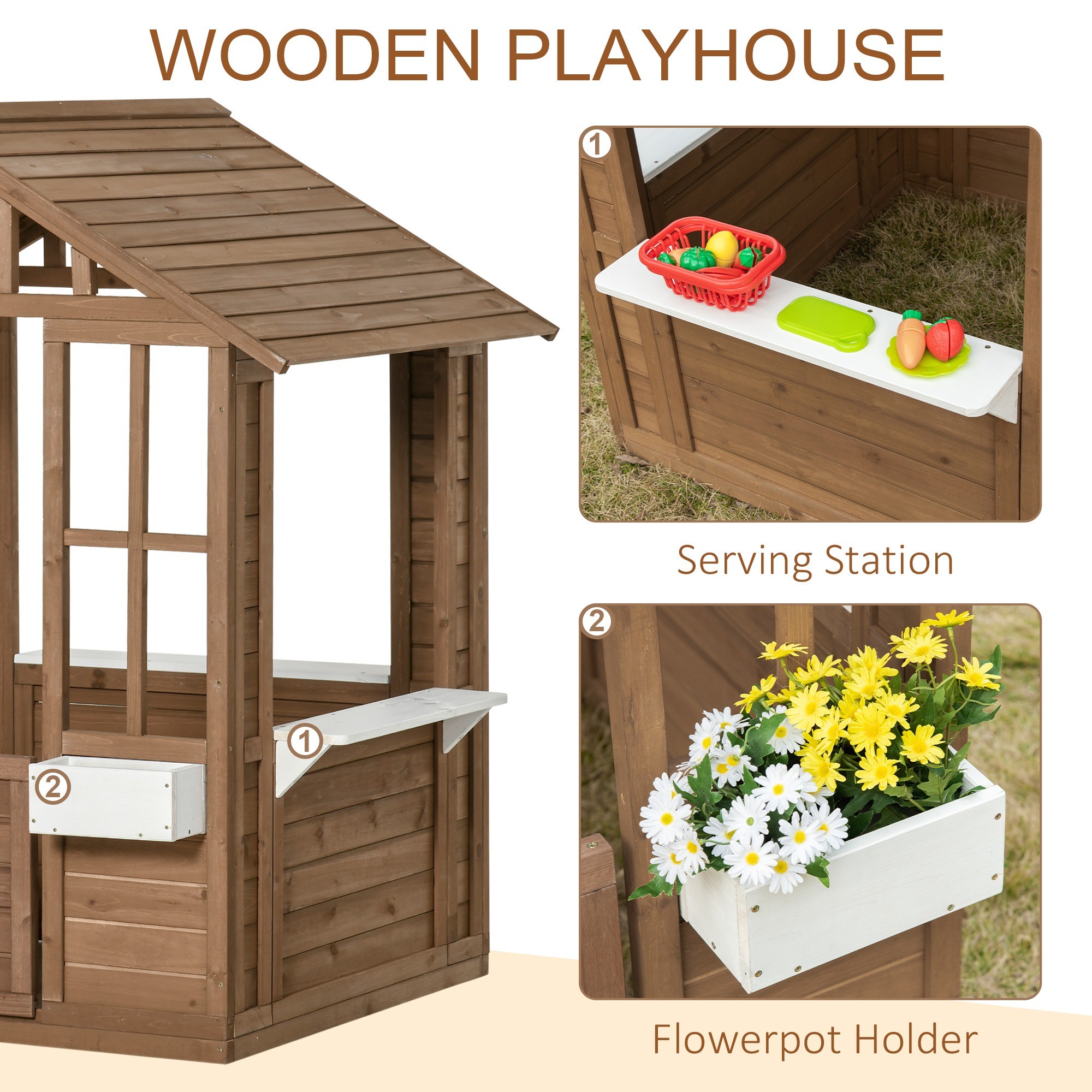 Kids Outdoor Playhouse