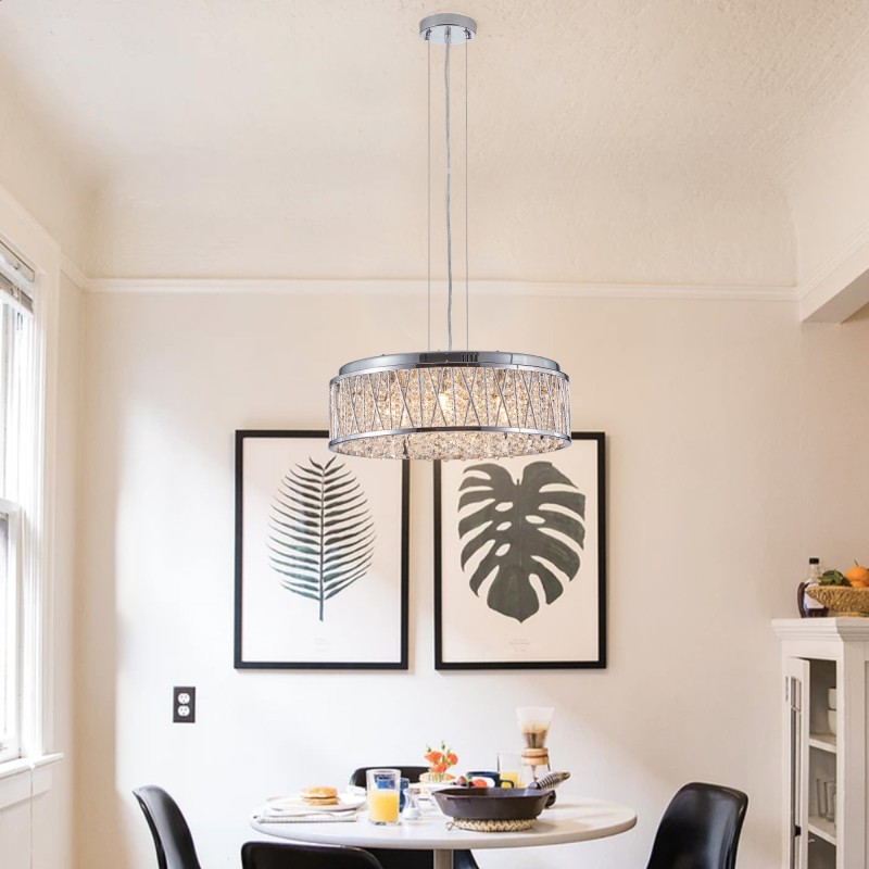 Round Hanging Light Fixture