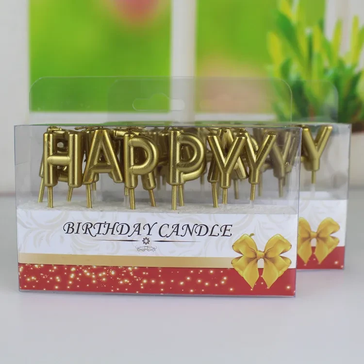 Birthday Letter Candle NZ