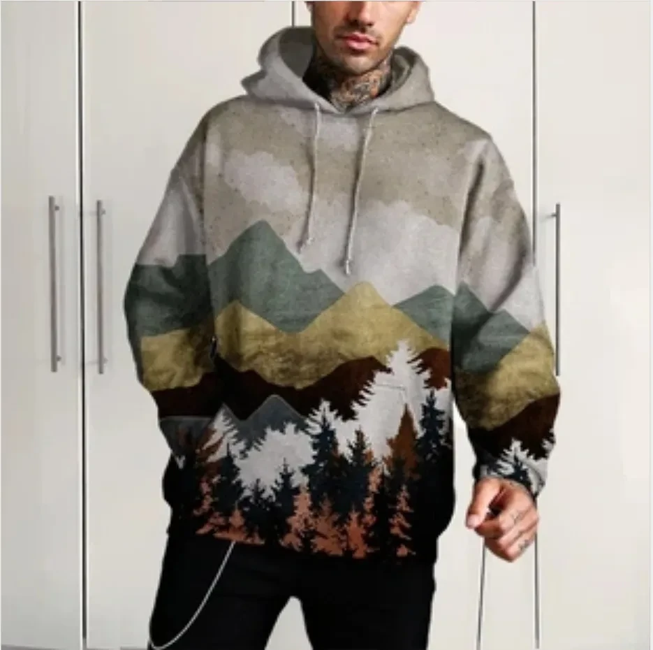 Printed Hoodie