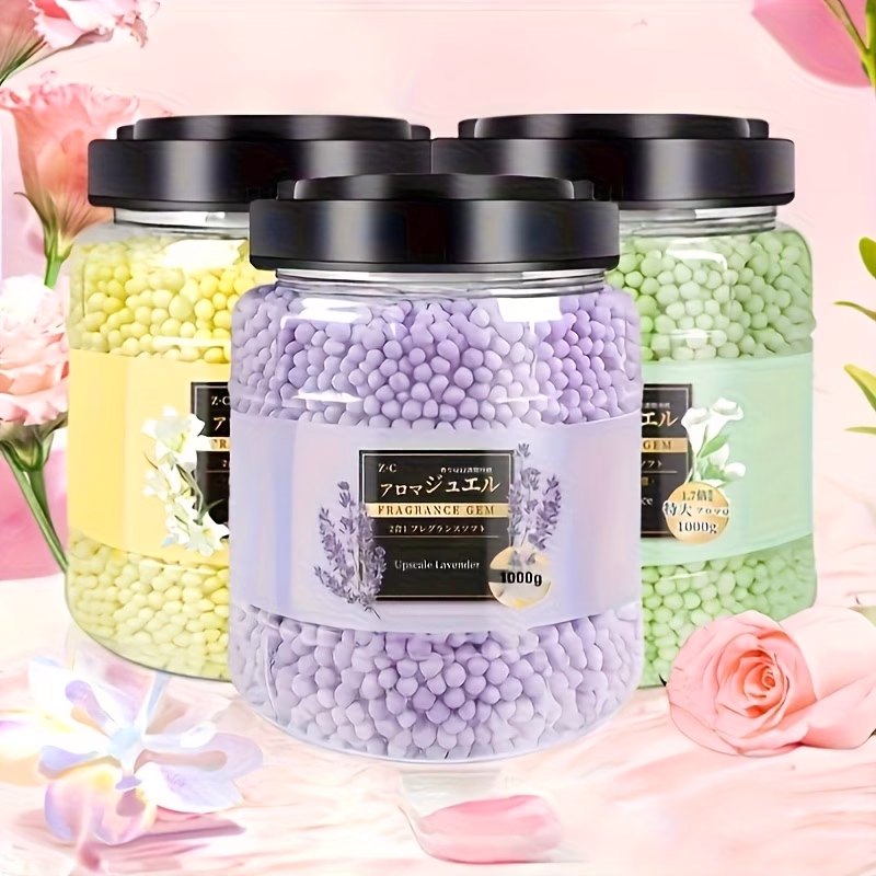 1000g Laundry Scent Beads – Long-Lasting Fragrance, Fabric Softener & Protection