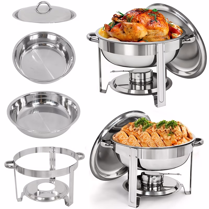 Chafing Dish 3.5L Buffet Food Warmer – Ideal for Catering, Events, and Banquets