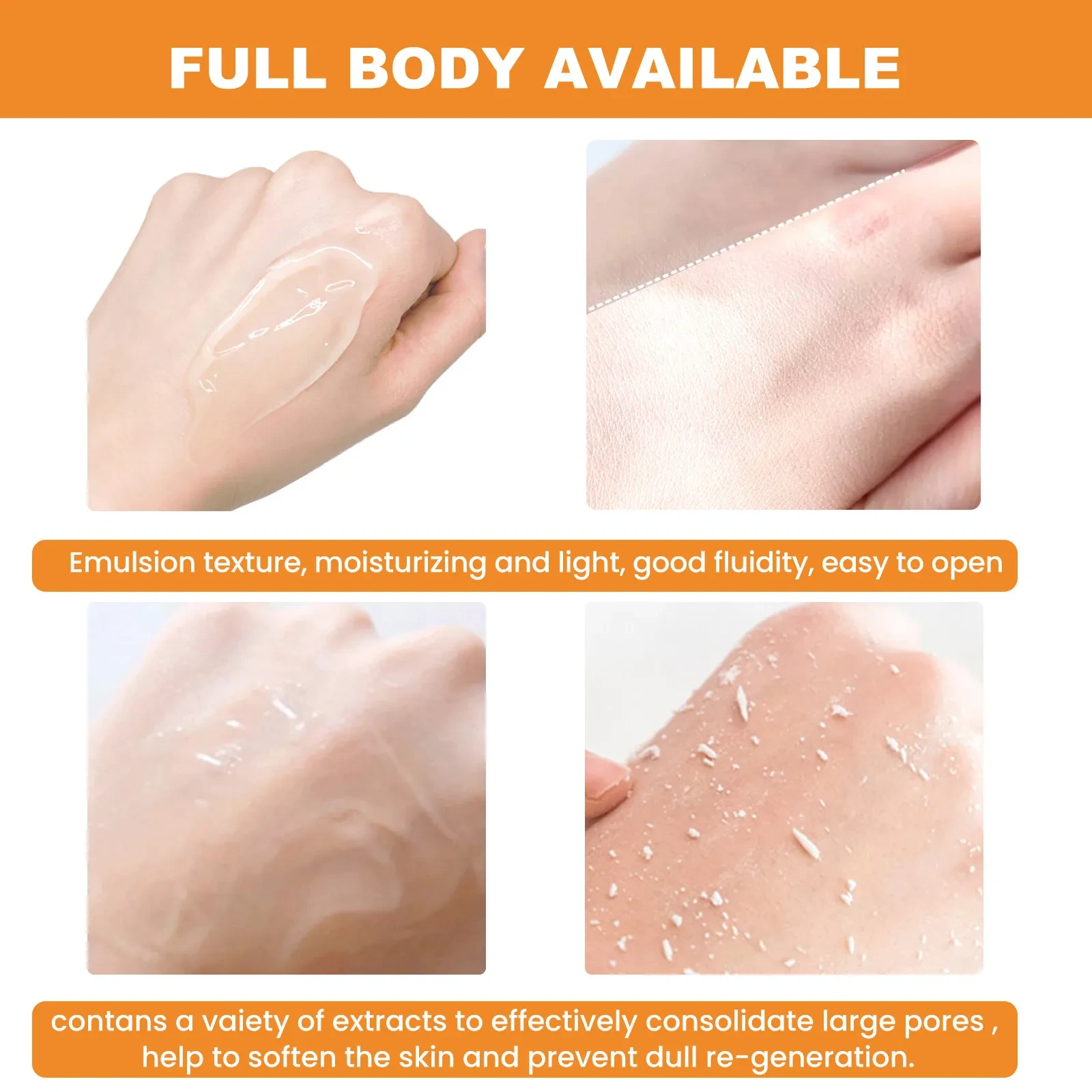 Skin Whitening Exfoliating Gel