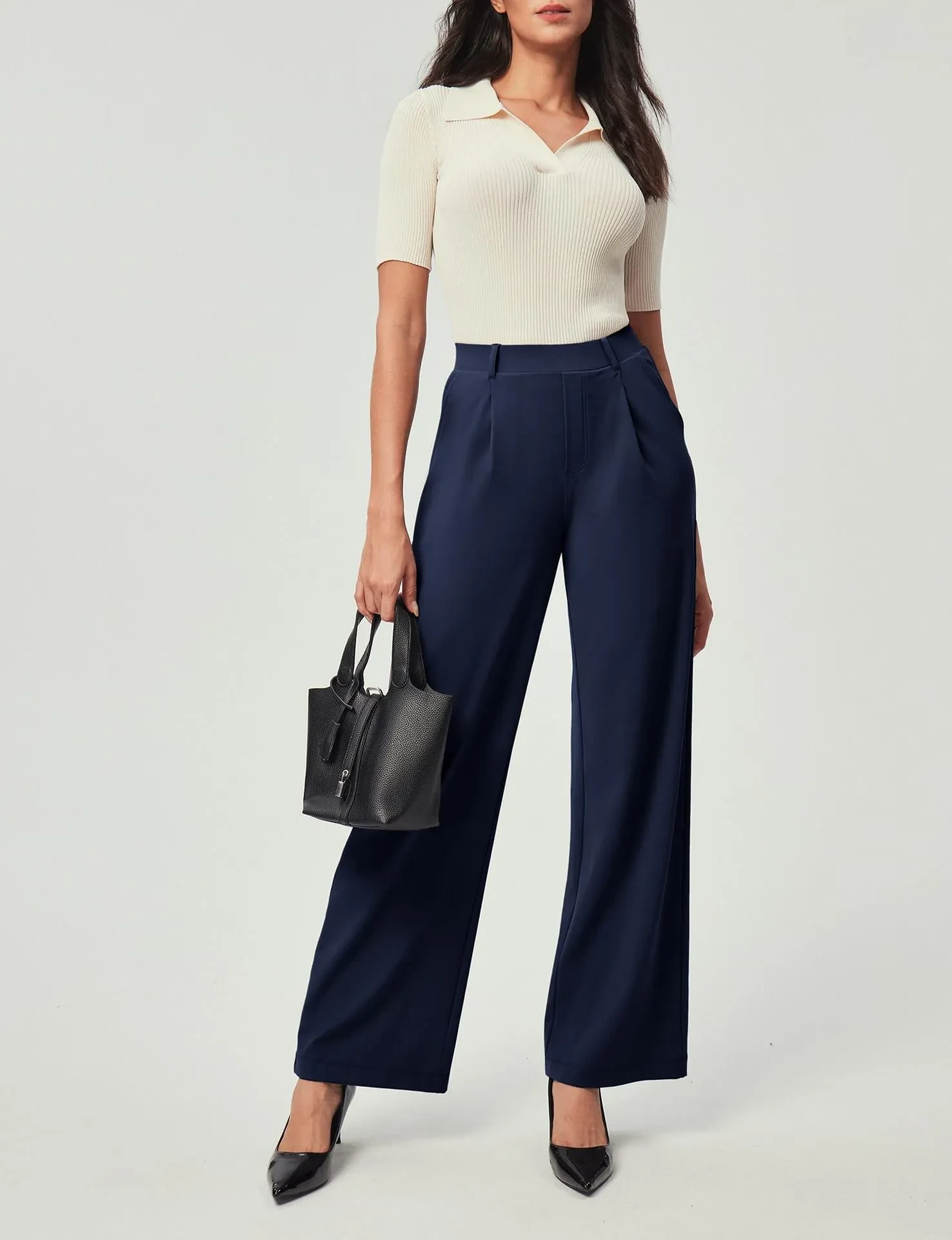 Stretchy Work Pants Womens