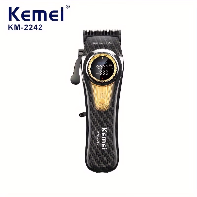 KEMEI New High-End Hair Clipper – Stylish and Professional Design