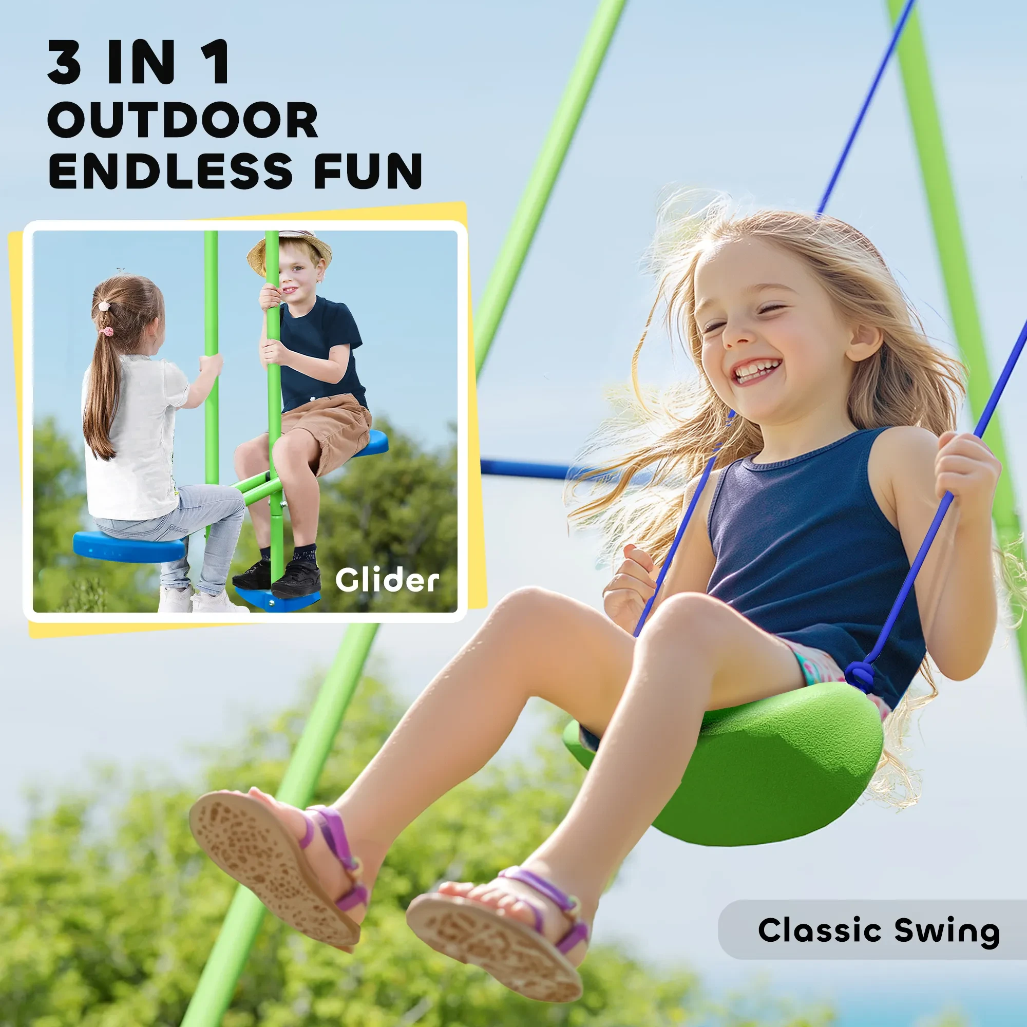 Swing with Frame