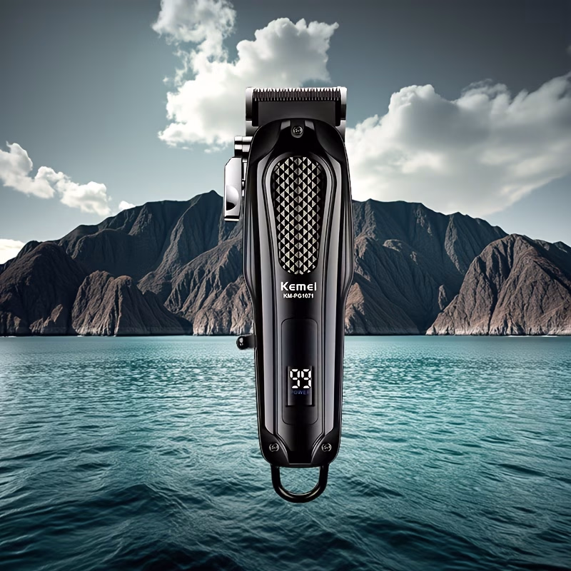 KEMEI Professional Hair Clipper Electric Scissors PG1071 Series – High-Carbon Steel Blades