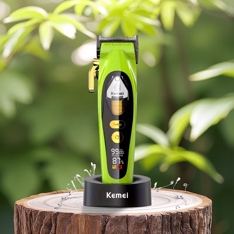 KEMEI Professional Hair Clipper KM-2035 – Multi-Speed Adjustable with DLC Blade