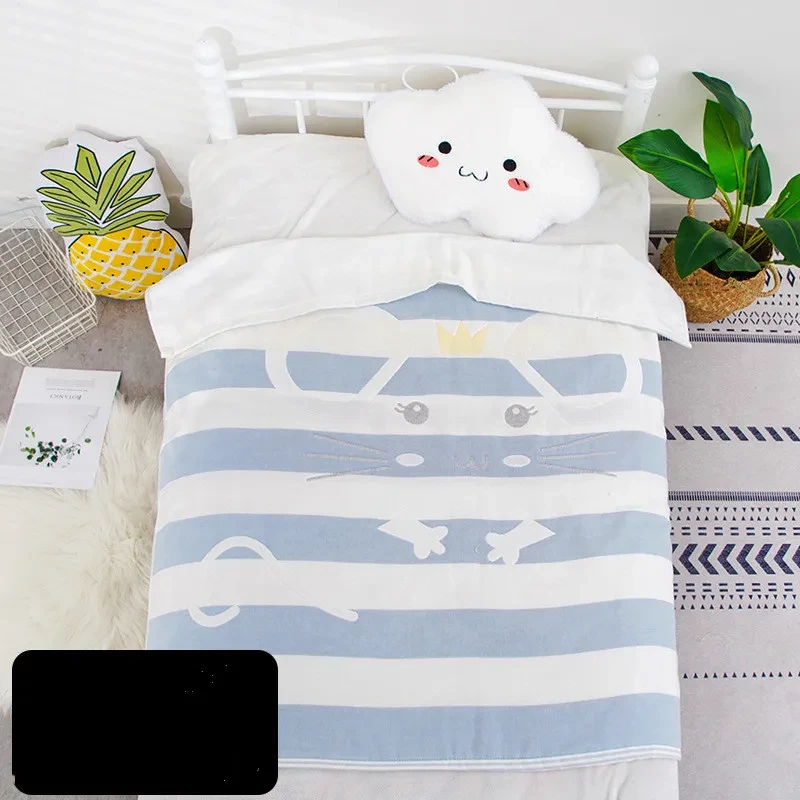 Little Unicorn Cotton Muslin Baby Blanket