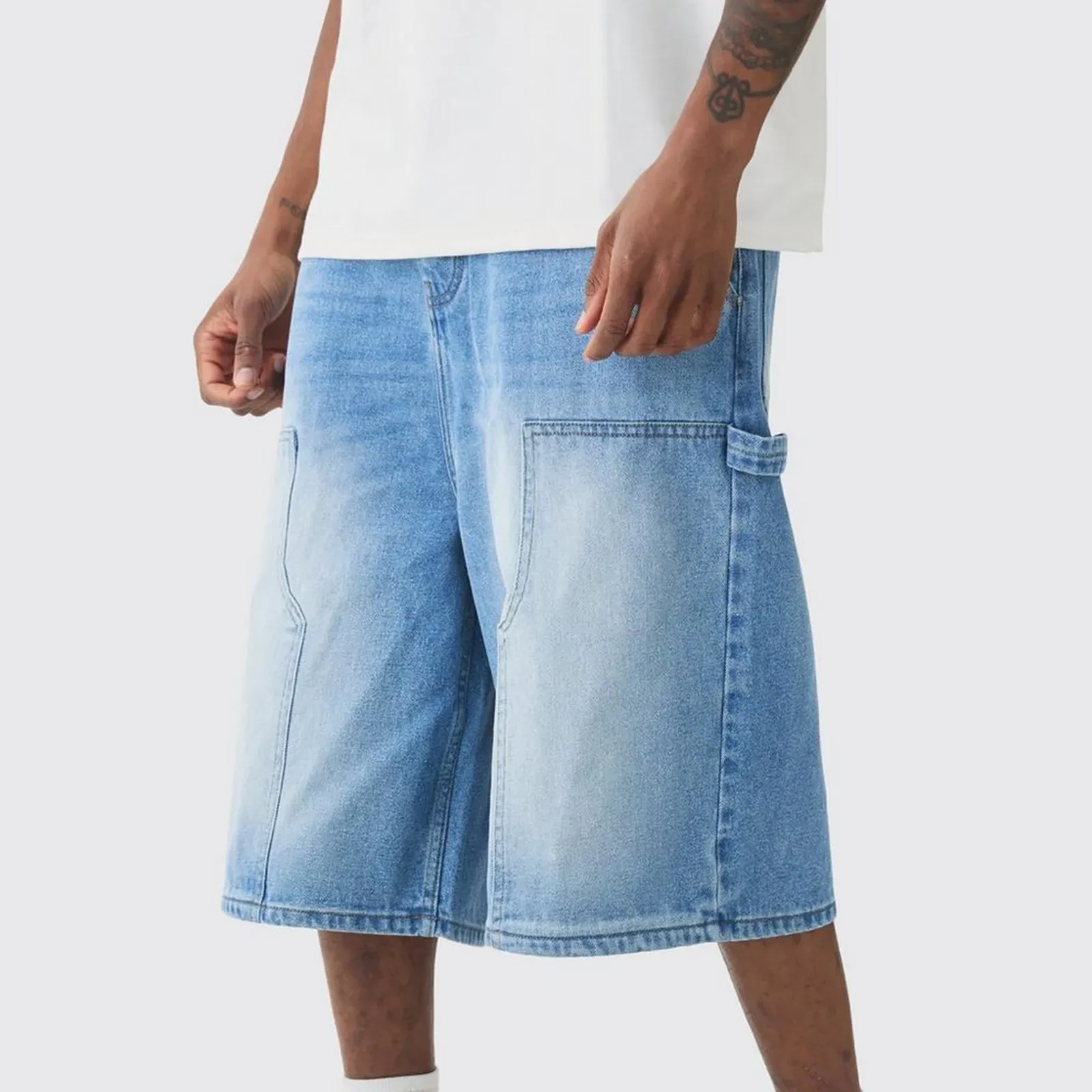 Mens Denim Shorts