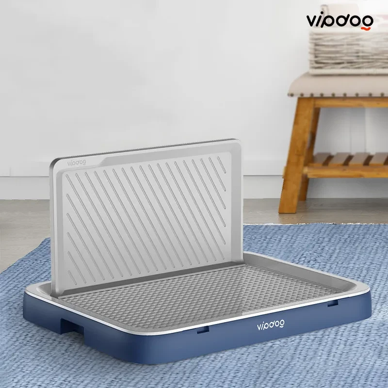 Indoor Dog Potty Tray with High Wall
