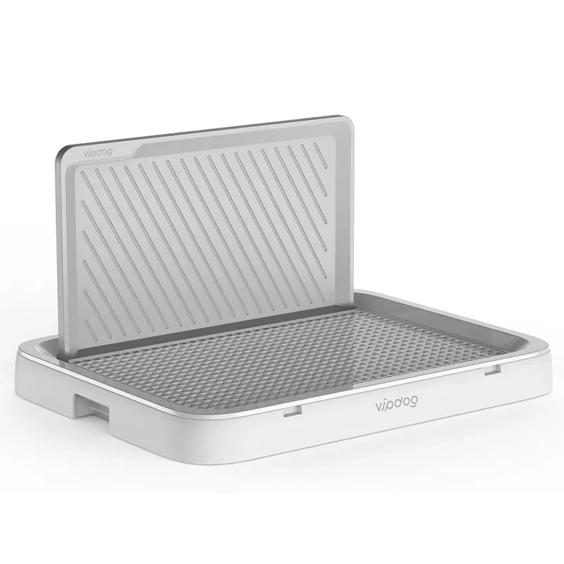 Indoor Dog Potty Tray with High Wall